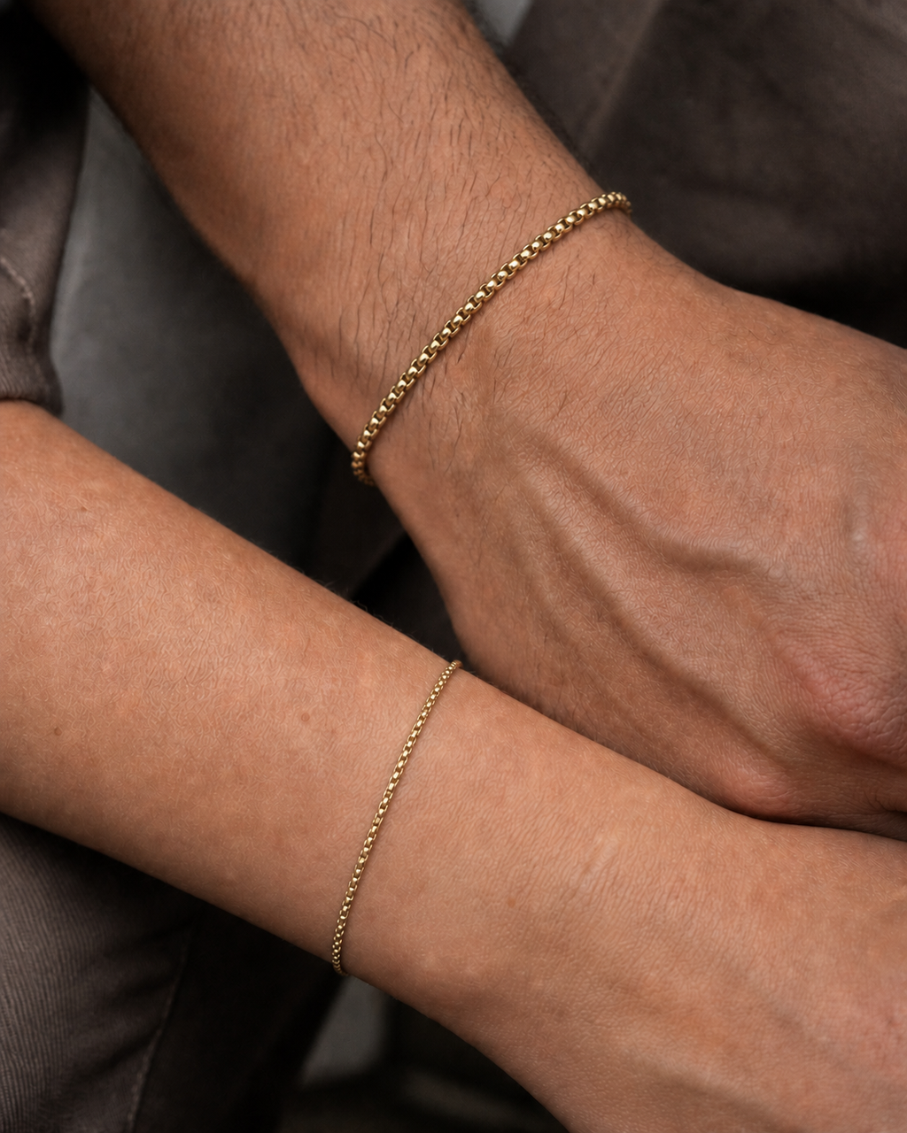 Dúo Pulseras Conexión Veneciana