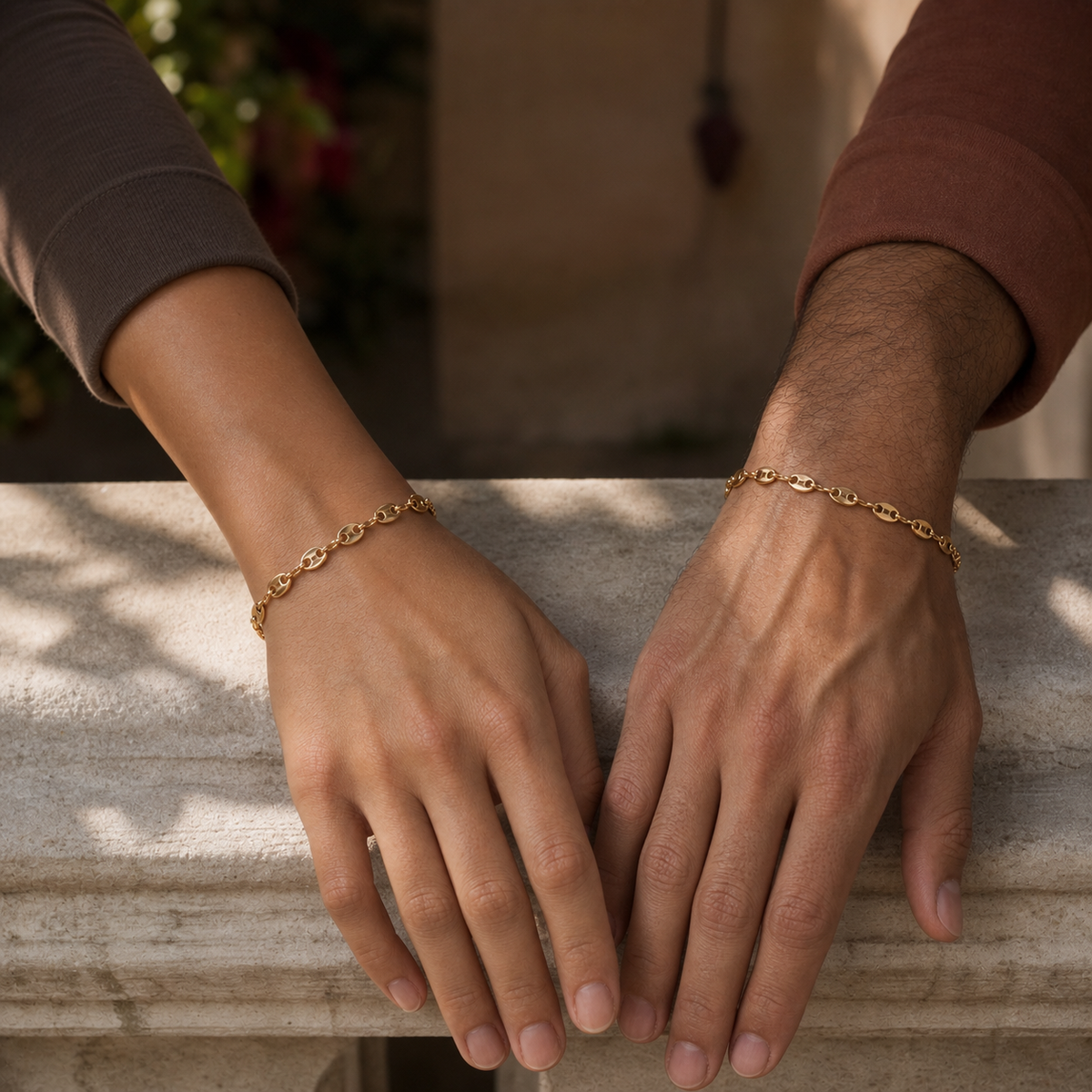 Dúo Pulseras Destino Ancla