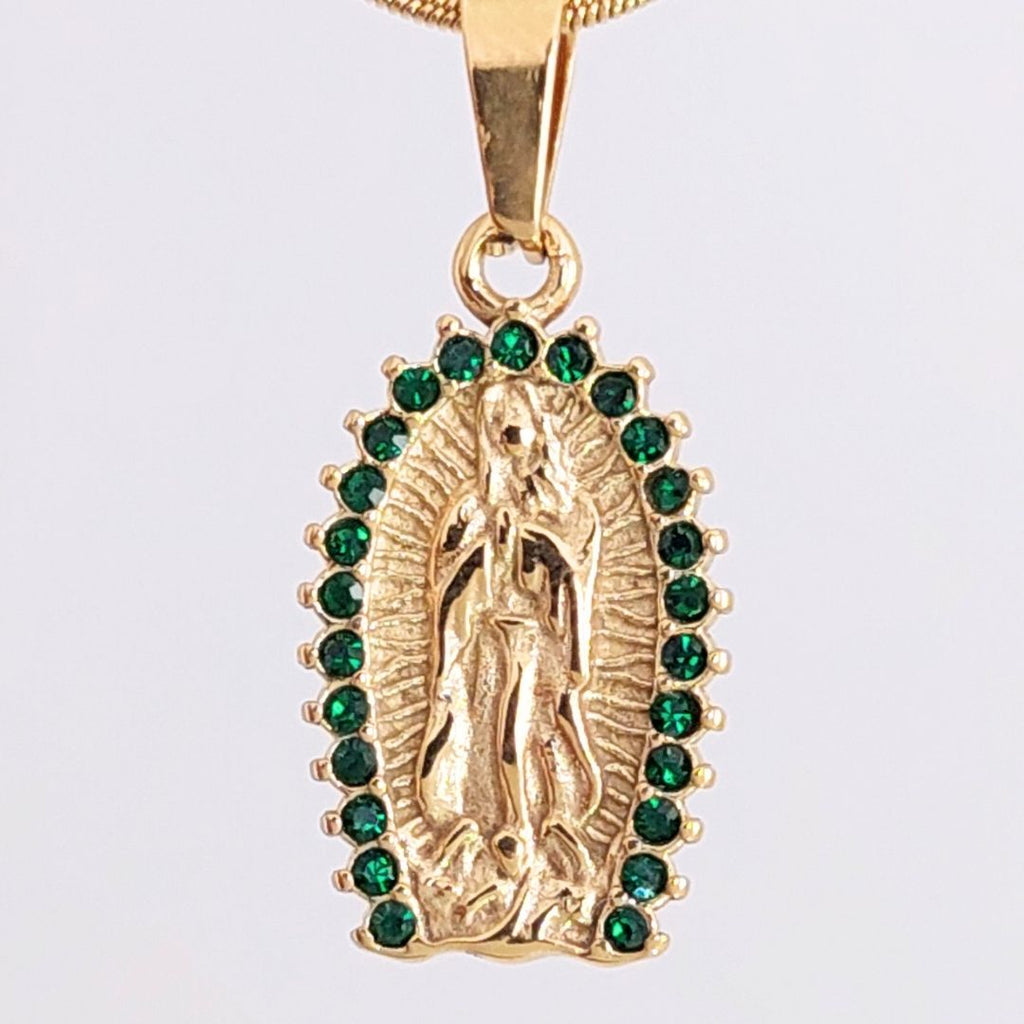 Dije Virgen Esmeralda