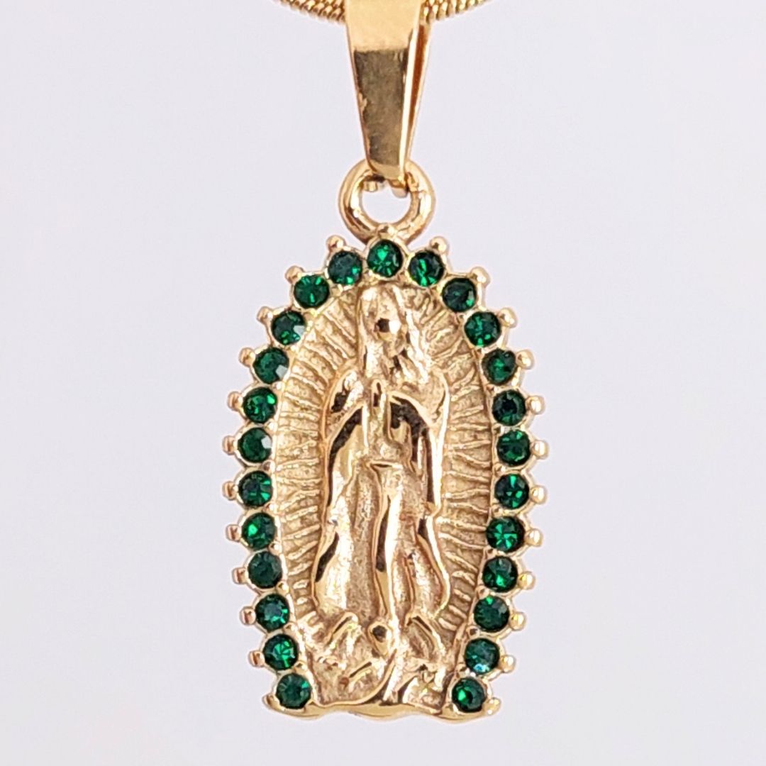 Dije Virgen Esmeralda