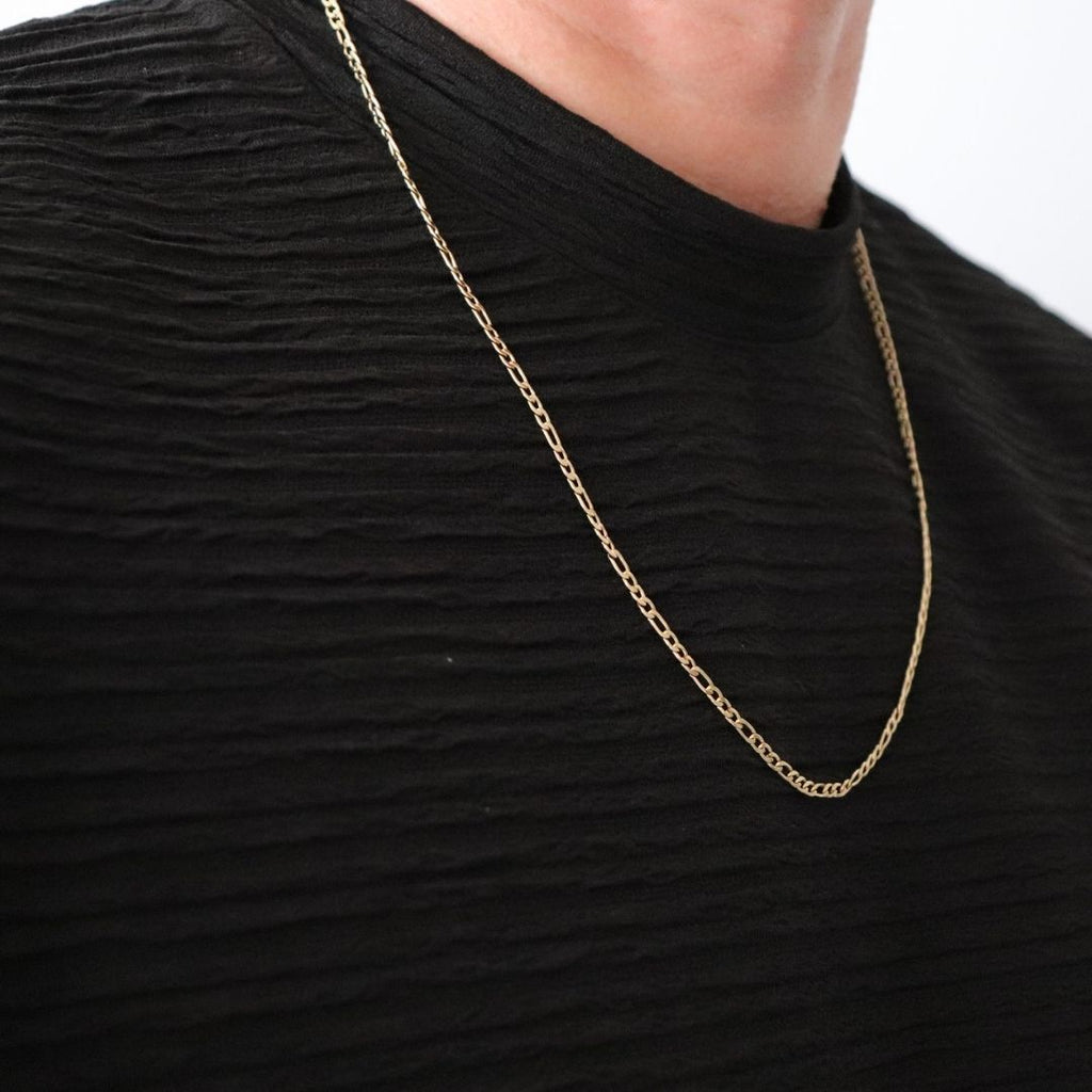 Cadena Cartier 3 mm – Oro Laminado 18K (60 cm)