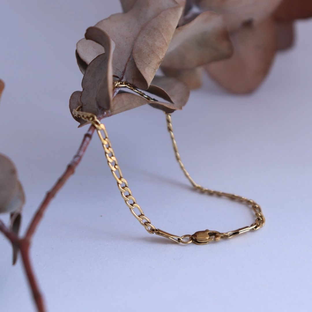 Pulsera Cartier 3 mm – Oro Laminado 18K (20 cm)