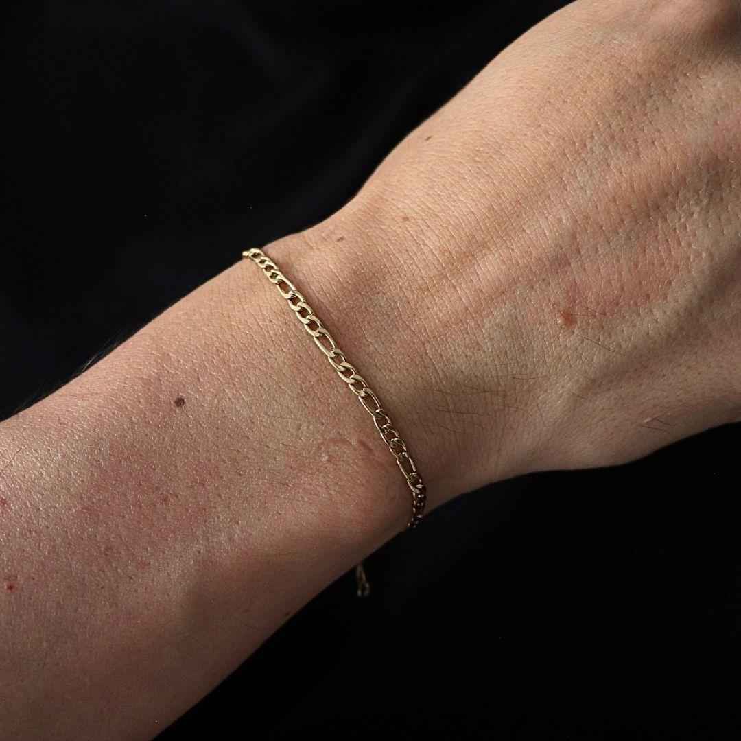 Pulsera Cartier 3 mm – Oro Laminado 18K (20 cm)
