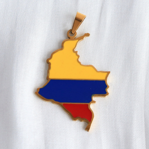 Dije Colombia Tricolor