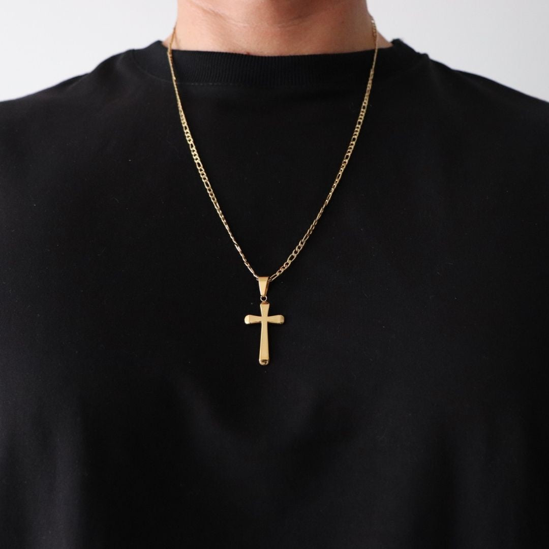 Dije Cruz Clásica – Oro Laminado 18K