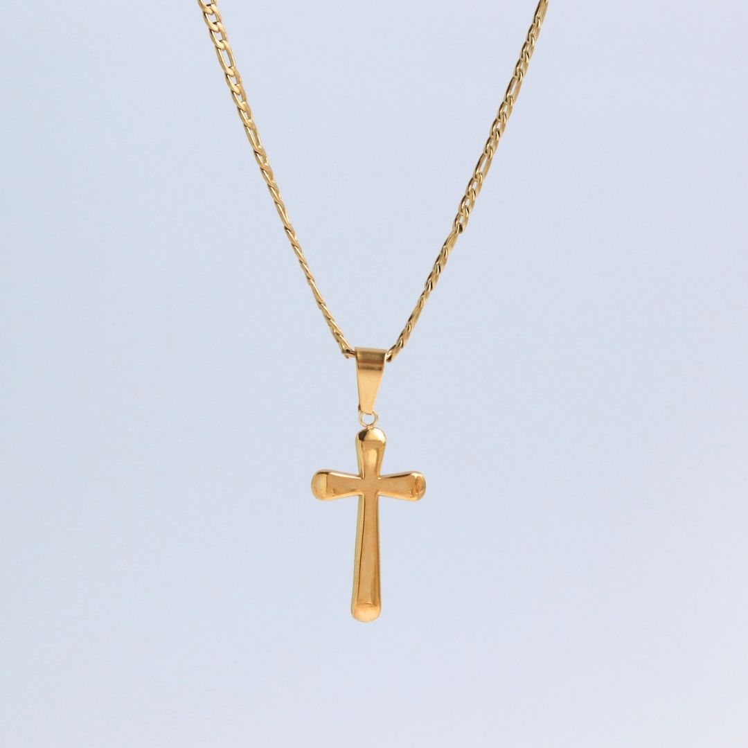 Dije Cruz Clásica – Oro Laminado 18K