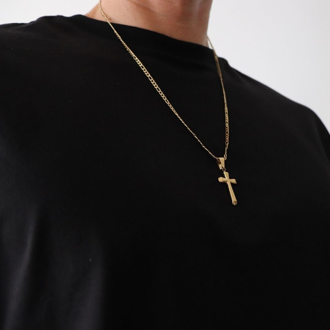 Dije Cruz Clásica – Oro Laminado 18K