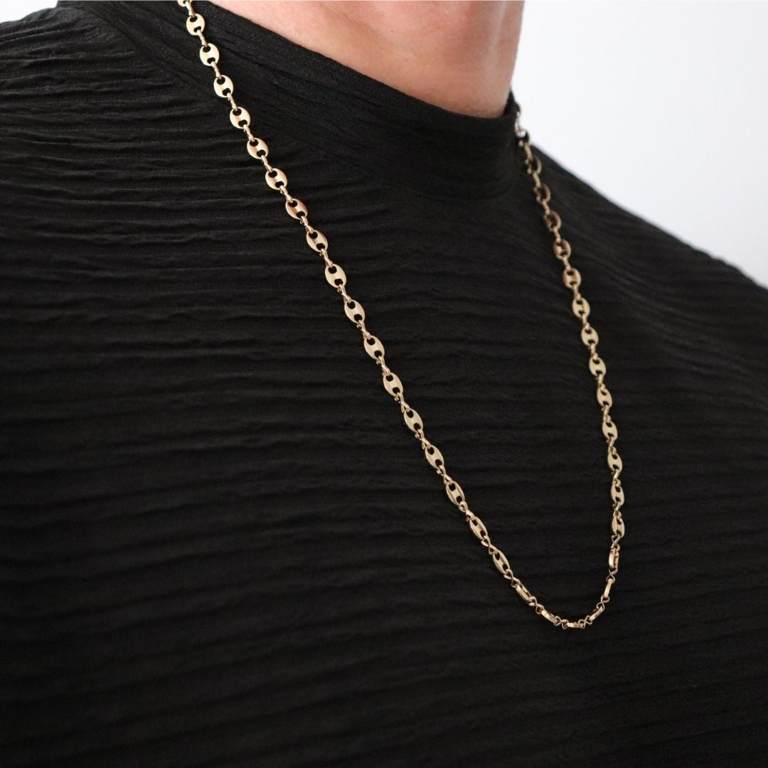 Cadena Gucci 5.5 mm – Oro Laminado 18K (65 cm)