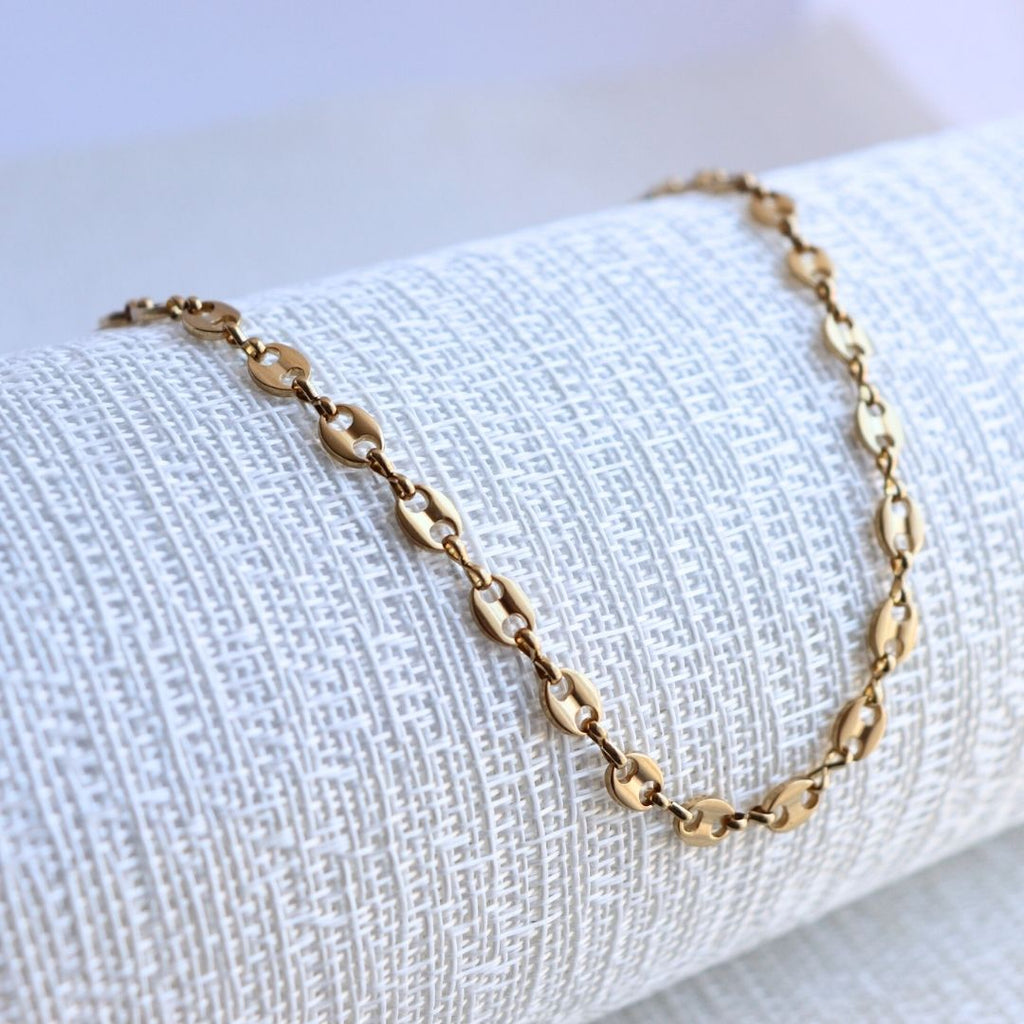 Cadena Gucci 5.5 mm – Oro Laminado 18K (65 cm)