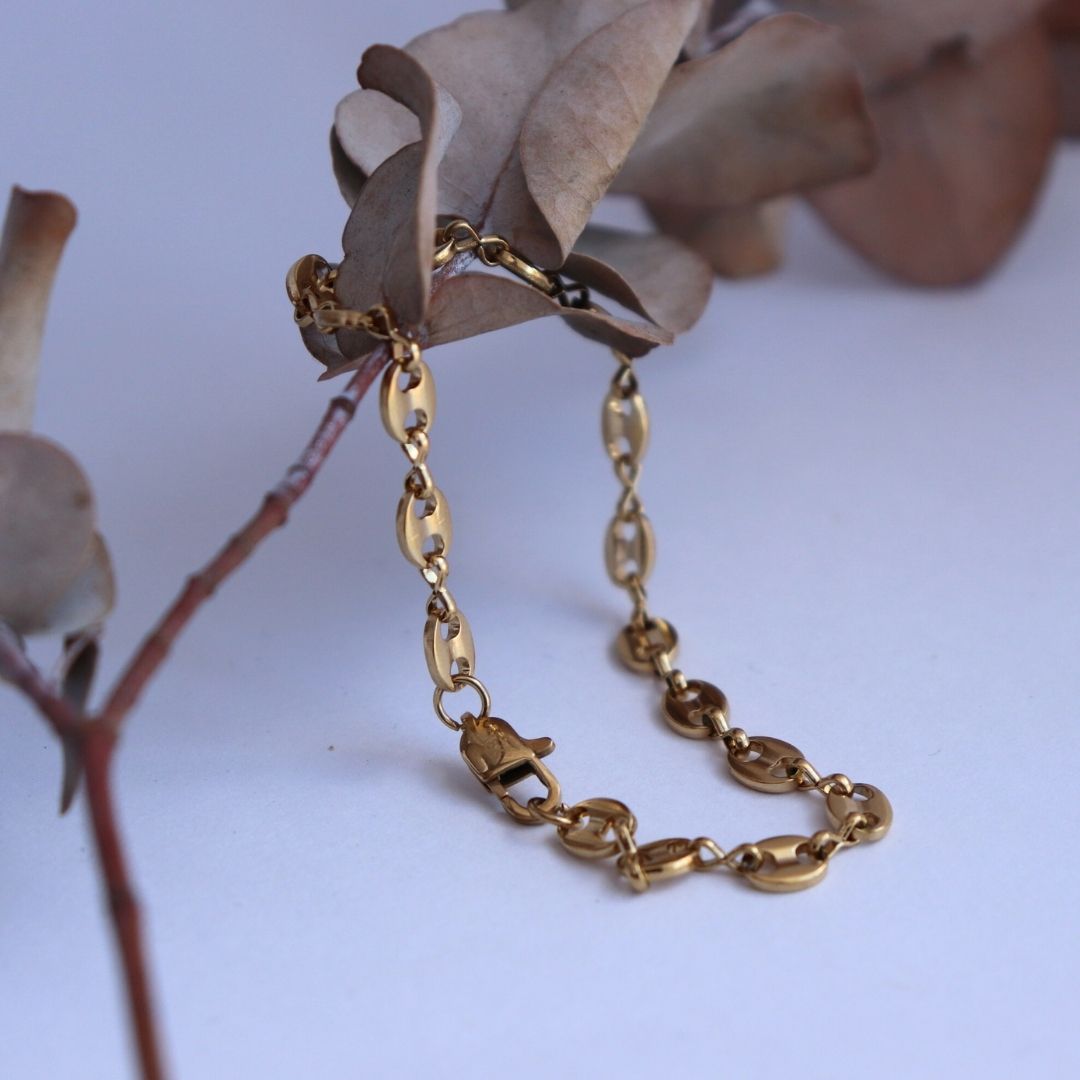 Pulsera Gucci 6 mm – Oro Laminado 18K (20 cm)