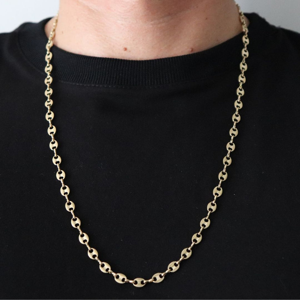 Cadena Gucci 5.5 mm – Oro Laminado 18K (65 cm)