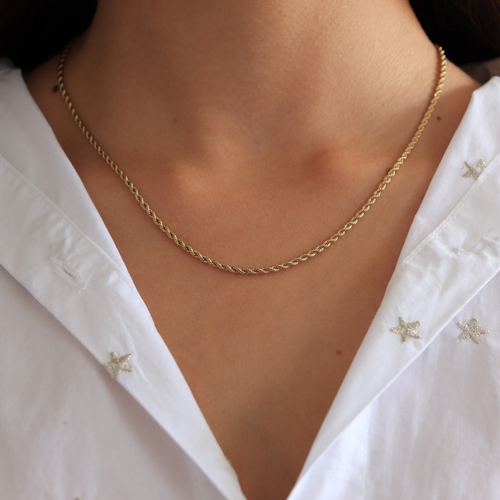 Cadena (Lazo 2mm)-(45cm)