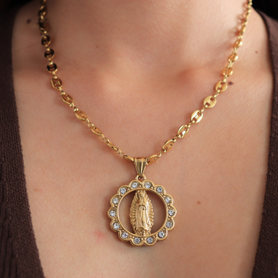 💖 cadena Gc + dije a elección