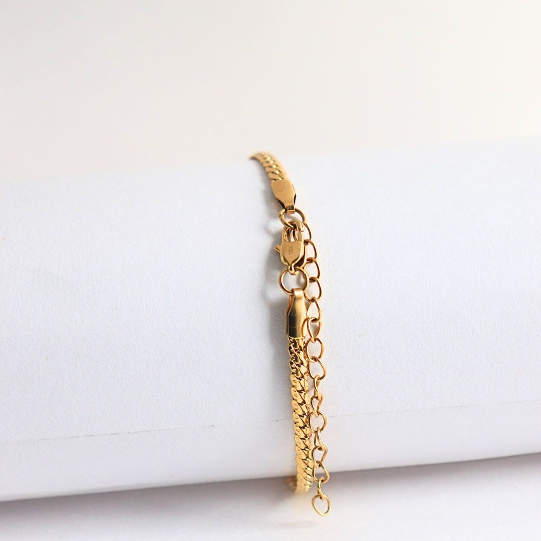 Combo serpiente grabada 3-45-17